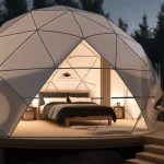 Namiot sferyczny glamping